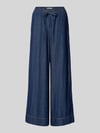 ICHI Wide Fit Jeans mit elastischem Bund Modell 'Archer' Dunkelblau