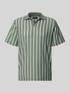 JACK & JONES Premium Regular Fit Poloshirt mit V-Ausschnitt Modell 'HARRY' Lind