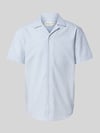 Tom Tailor Denim Relaxed Fit Freizeithemd aus reiner Baumwolle Hellblau Melange