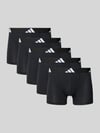 adidas Sportswear Boxershort met elastische band met logo in een set van 5 stuks Zwart