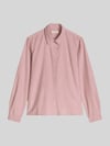Marc O'Polo Regular Fit Langarm Bluse aus Lyocell-Baumwoll-Mix Rosa