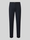 CAMBIO Spodnie materiałowe o kroju slim fit w kant model ‘KATHREEN’ Granatowy