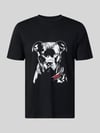 HUGO Regular Fit T-Shirt aus reiner Baumwolle Modell 'DUBROX' Black