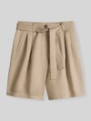 Marc O'Polo Relaxed Fit Shorts mit Leinen-Anteil Sand