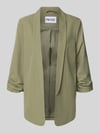 PIECES Regular Fit Longblazer mit Viskose-Anteil Modell 'BOSELLA' Oliv