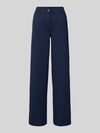 FREE/QUENT Wide Fit Stoffhose mit Viskose-Anteil Modell 'Nanni' Marine