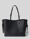 FURLA Handtas in echt leer met logodetail model 'Ava' Middengrijs