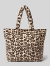 Barts Shopper mit Fleece-Innenfach Modell 'Bugbane' Offwhite