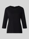 s.Oliver RED LABEL Regular Fit 3/4-Shirt aus reiner Baumwolle Black