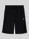 Champion Sweatshorts mit Logo und elastischem Bund Black