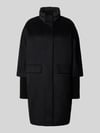 COMMA Mantel mit Stehkragen Black