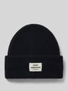 MADS NØRGAARD Beanie aus Woll-Mix Modell 'Tosca Anju' Black