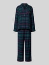 Lauren Ralph Lauren Pyjama-Set mit Logo-Stitching im 2-teiligen Set Dunkelgruen