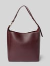 MANGO Handtasche mit Magnetverschluss Modell 'DALMA' Bordeaux