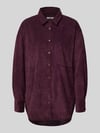 0039 Italy Overhemdblouse met knoopsluiting, model 'BETTY' Bordeaux