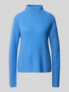 Fynch-Hatton Strickpullover aus Kaschmir mit Stehkragen Royal