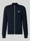 EA7 Emporio Armani Sweatjacke mit Reißverschluss Dunkelblau