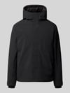 JACK & JONES Kurtka z zakrytym zamkiem błyskawicznym model 'KEEN' BLACK