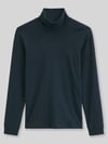 Marc O'Polo Regular Fit Langarmshirt aus reiner Baumwolle Marine