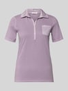 Marc O'Polo Regular Fit Poloshirt aus reiner Baumwolle Flieder
