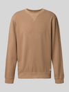 Scotch & Soda Regular Fit Sweatshirt mit Rundhalsausschnitt Mittelbraun