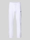 Sergio Tacchini Sweatpants mit Logo-Stitching Modell 'CASPIO' Weiss