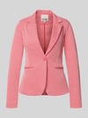 ICHI Regular Fit Blazer mit Reverskragen Modell 'Kate' Neon Pink