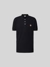 MAISON KITSUNÉ Koszulka polo z aplikacje z motywem Czarny