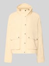 FUCHS SCHMITT Jacke mit Stehkragen und Pattentaschen Hellgelb