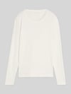 Tom Tailor Regular fit shirt met lange mouwen van puur katoen Wit