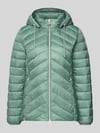 s.Oliver RED LABEL Regular Fit gewatteerde jas met afneembare capuchon Kaki