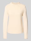 Marc O'Polo Regular Fit Strickpullover aus reiner Baumwolle Offwhite
