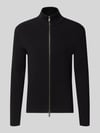 MCNEAL Strickjacke mit Stehkragen Black