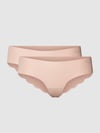 Sloggi Hipster met labelprint, model 'ZERO MICROFIBER 2.0' Beige