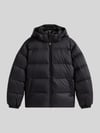 Tommy Jeans Relaxed Fit Daunenjacke mit Kapuze Black