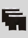 Calvin Klein Underwear Pant & Trunk mit elastischem Label-Bund im 3er-Pack Black