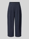 MAX&Co. Regular Fit Weite Hose aus Baumwoll-Mix Modell 'ACANTO' Marine
