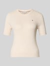 Tommy Hilfiger Slim Fit T-Shirt aus reiner Baumwolle Weiss