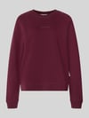 Marc O'Polo DENIM Regular Fit Sweatshirt aus reiner Baumwolle Bordeaux