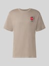 The North Face T-Shirt aus reiner Baumwolle Modell 'Gear Up Get Out' Beige