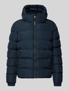 Superdry Steppjacke mit Kapuze und seitlichen Reißverschlusstaschen Marine