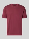 Marc O'Polo Relaxed Fit T-Shirt aus reiner Baumwolle Rot