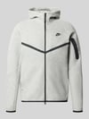 Nike Regular fit sweatjack van katoenmix Middengrijs