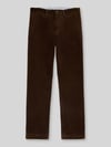 Polo Ralph Lauren Spodnie sztruksowe o kroju straight fit z mieszanki bawełny Ciemnobrązowy melanż