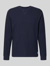 Scotch & Soda Bluza o kroju regular fit z czystej bawełny Granatowy