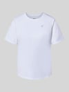 ASICS T-Shirt mit Rundhalsausschnitt und Logo-Print Weiss