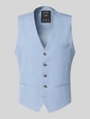 s.Oliver BLACK LABEL regular fit gilet met viscose Bleu