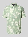 PME Legend Slim Fit Freizeithemd im Allover-Look mit Kentkragen Hellgruen