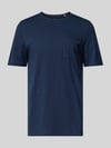 s.Oliver RED LABEL Regular fit T-shirt van puur katoen Donkerblauw