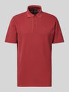 Armani Exchange Poloshirt met korte knoopsluiting Rood